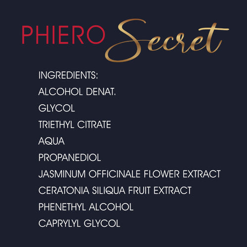 500 COSMETICS - PHIERO SECRET NATURAL ODORLESS COMBINATION FEMALE SEX HORMONES 15 ML - Amore24
