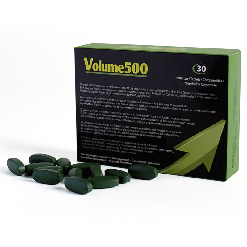 500 COSMETICS - VOLUME 500 INCREASE THE QUANTITY AND QUALITY OF SPERM - Amore24