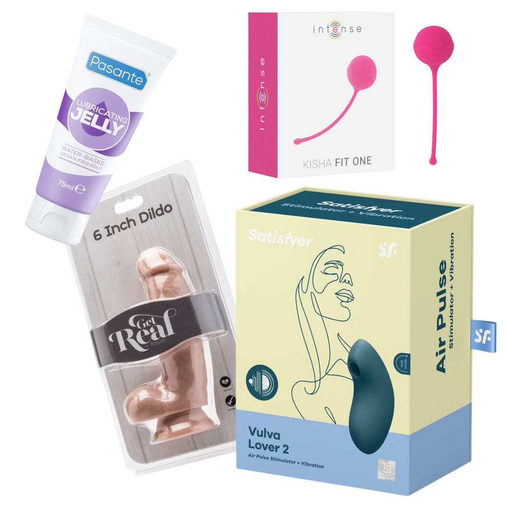 Pleasure Essentials Starter Kit – For Her - Amore24