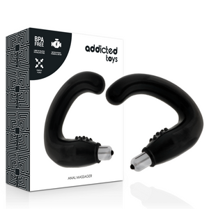 ADDICTED TOYS - ANAL MASSAGER BLACK - Amore24