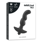 ADDICTED TOYS - ANAL MASSAGER WITH BLACK VIBRATION MODEL 2 - Amore24
