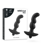 ADDICTED TOYS - ANAL MASSAGER WITH BLACK VIBRATION MODEL 2 - Amore24
