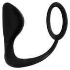ADDICTED TOYS - ANAL PLUG WITH BLACK PENIS RING - Amore24