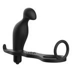 ADDICTED TOYS - ANAL PLUG WITH BLACK SILICONE RING 12 CM - Amore24