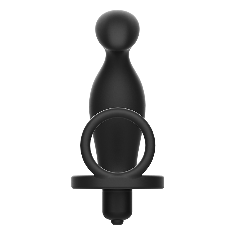 ADDICTED TOYS - ANAL PLUG WITH BLACK SILICONE RING 12 CM - Amore24