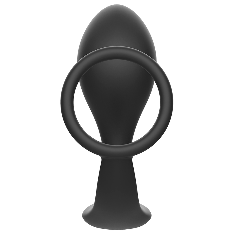 ADDICTED TOYS - ANAL PLUG WITH BLACK SILICONE RING - Amore24