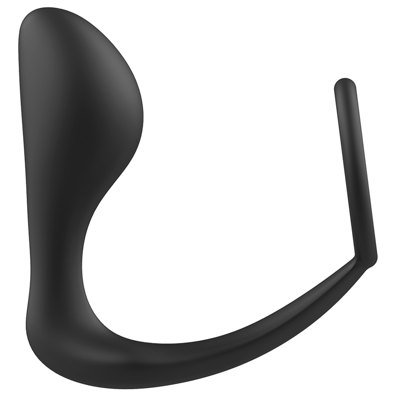 ADDICTED TOYS - ANAL PLUG WITH BLACK SILICONE RING - Amore24