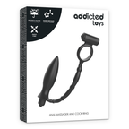 ADDICTED TOYS - ANAL PLUG WITH VIBRATORY RING - Amore24