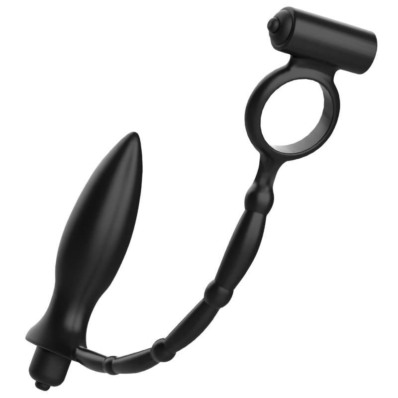 ADDICTED TOYS - ANAL PLUG WITH VIBRATORY RING - Amore24