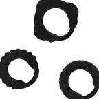 ADDICTED TOYS - C-RING SET BLACK - Amore24