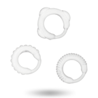 ADDICTED TOYS - C-RING SET CLEAR - Amore24