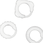 ADDICTED TOYS - C-RING SET CLEAR - Amore24