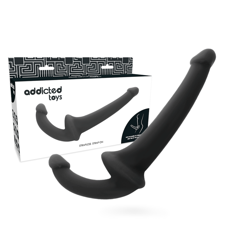 ADDICTED TOYS - DILDO WITH RNA S WITHOUT SUBJECTION BLACK - Amore24