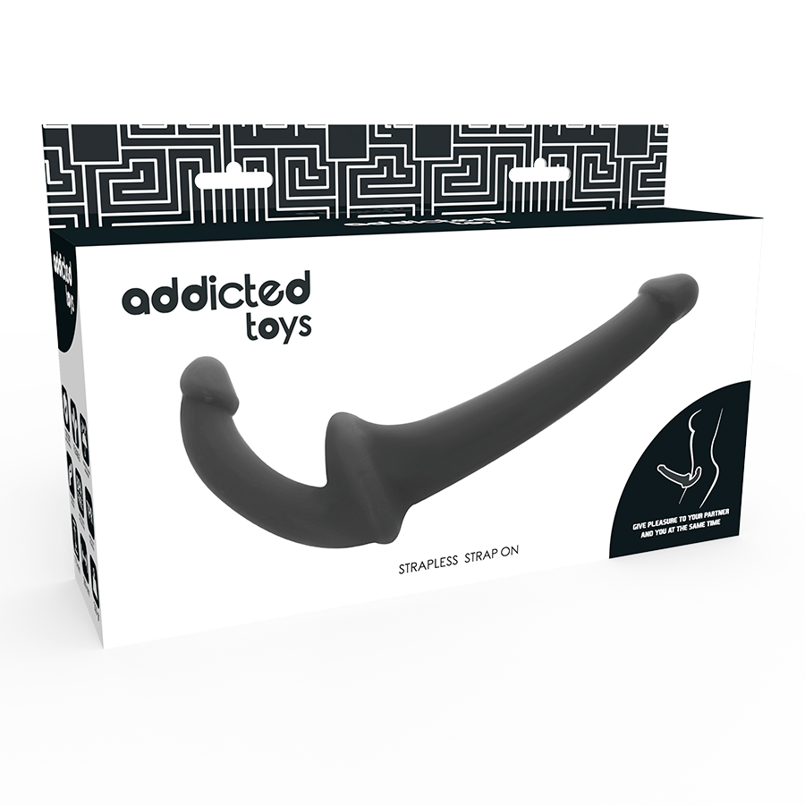 ADDICTED TOYS - DILDO WITH RNA S WITHOUT SUBJECTION BLACK - Amore24