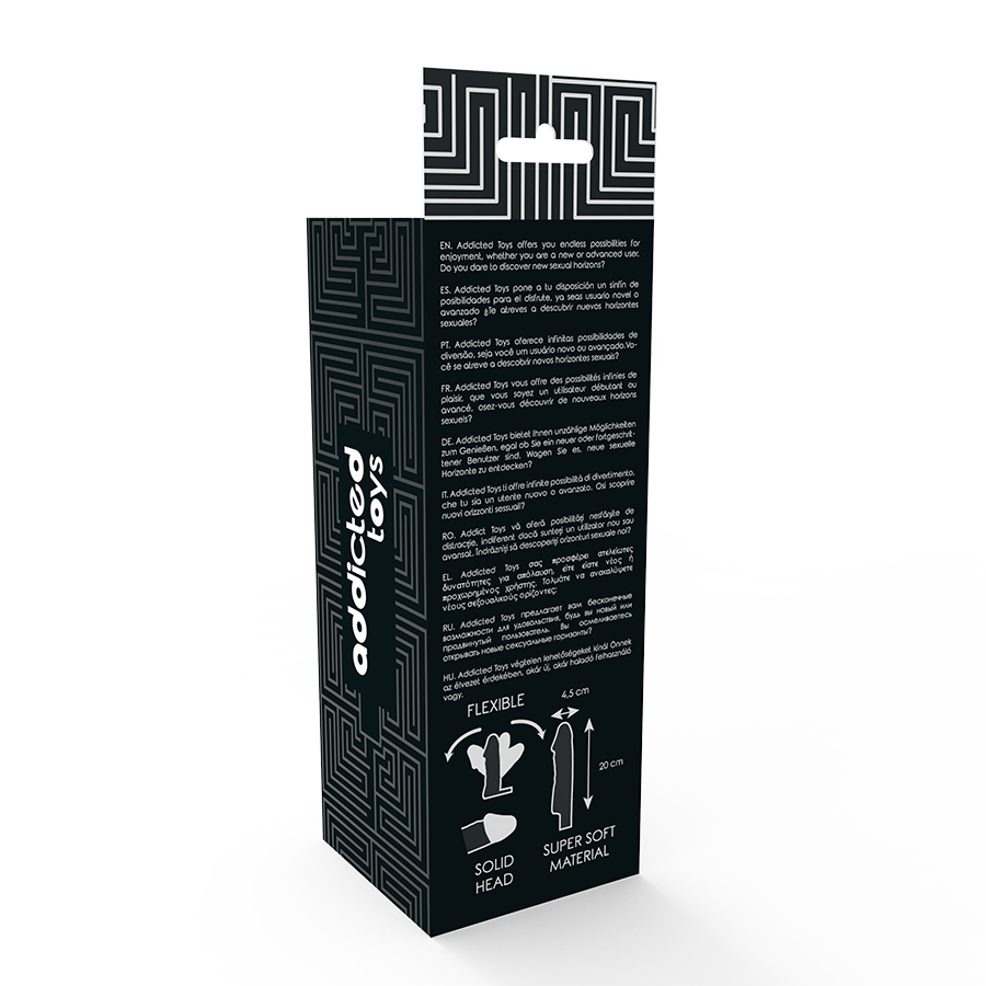 ADDICTED TOYS - DONG EXTENSION BLACK - Amore24