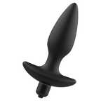ADDICTED TOYS - MASSAGER PLUG ANAL WITH VIBRATION BLACK - Amore24