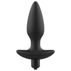 ADDICTED TOYS - MASSAGER PLUG ANAL WITH VIBRATION BLACK - Amore24