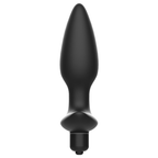 ADDICTED TOYS - MASSAGER PLUG ANAL WITH VIBRATION BLACK - Amore24