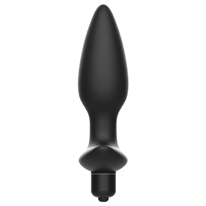 ADDICTED TOYS - MASSAGER PLUG ANAL WITH VIBRATION BLACK - Amore24