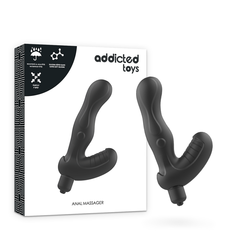 ADDICTED TOYS - P-SPOT VIBE SILICONE PROSTATE ANAL STIMULATOR - Amore24