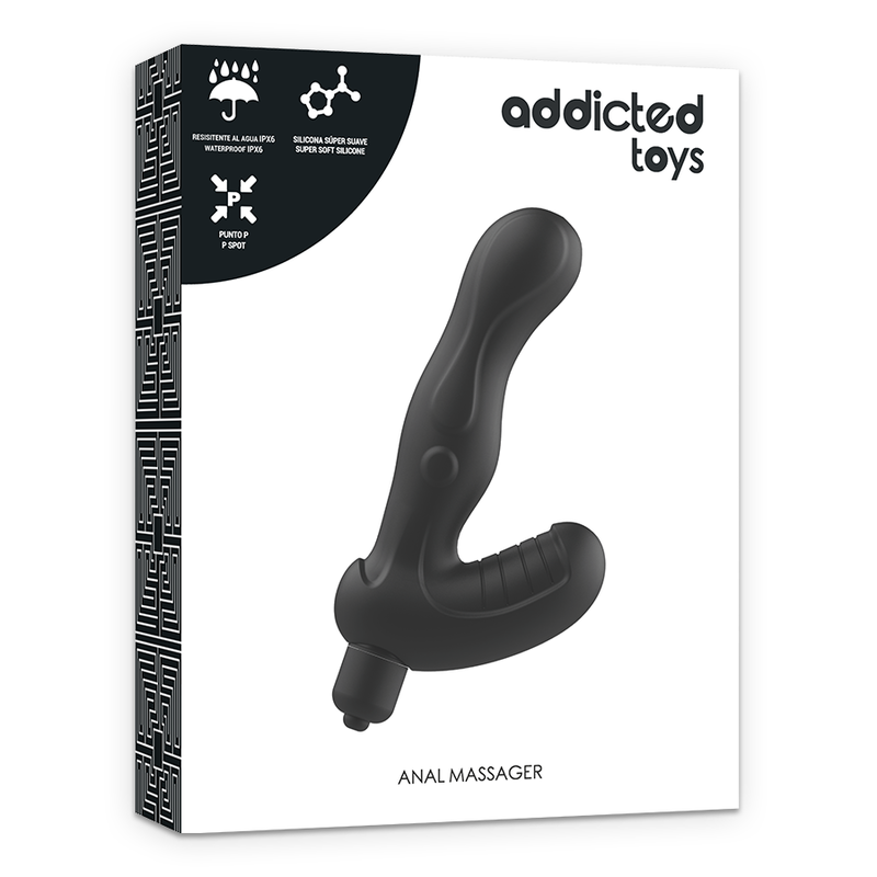 ADDICTED TOYS - P-SPOT VIBE SILICONE PROSTATE ANAL STIMULATOR - Amore24