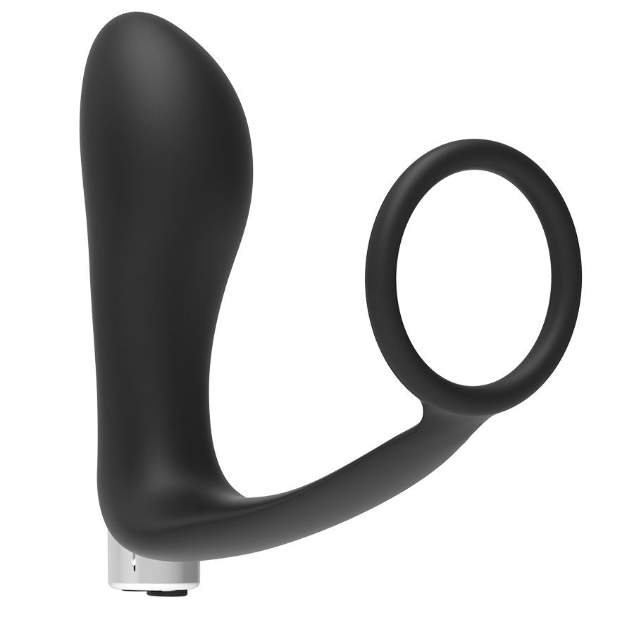 ADDICTED TOYS - PROSTATIC VIBRATOR RECHARGEABLE MODEL 1 - BLACK - Amore24