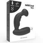 ADDICTED TOYS - PROSTATIC VIBRATOR RECHARGEABLE MODEL 3 - BLACK - Amore24