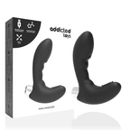 ADDICTED TOYS - PROSTATIC VIBRATOR RECHARGEABLE MODEL 4 - BLACK - Amore24