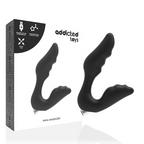 ADDICTED TOYS - PROSTATIC VIBRATOR RECHARGEABLE MODEL 6 - BLACK - Amore24