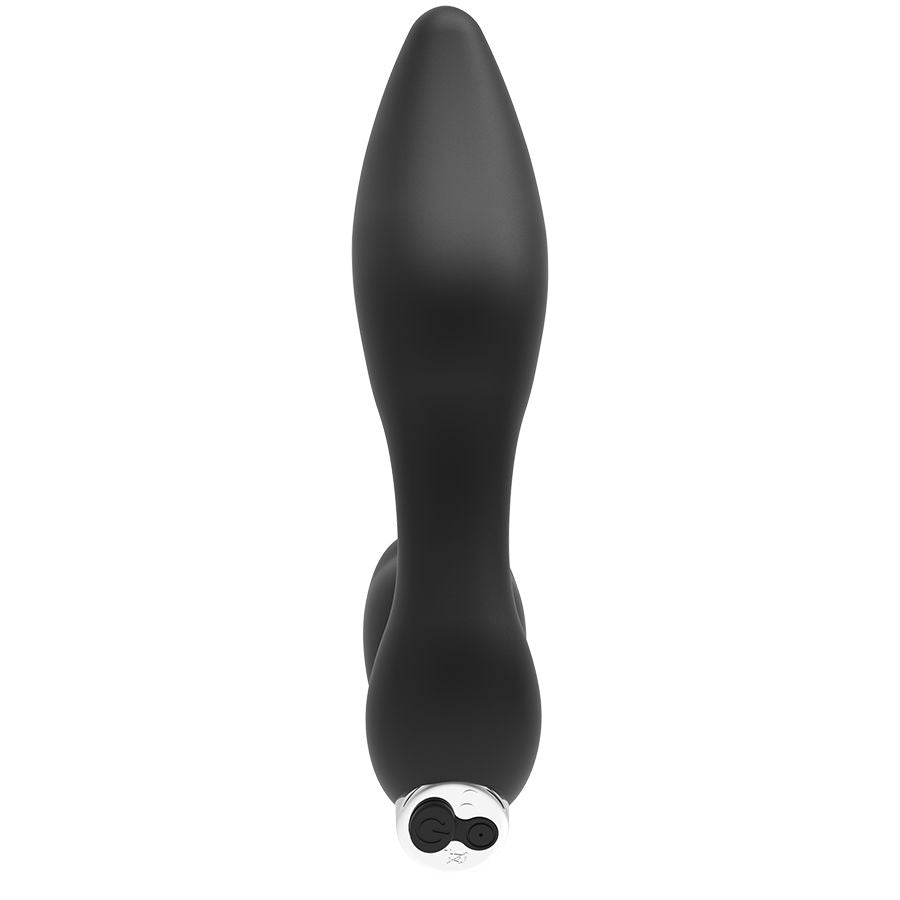 ADDICTED TOYS - PROSTATIC VIBRATOR RECHARGEABLE MODEL 6 - BLACK - Amore24