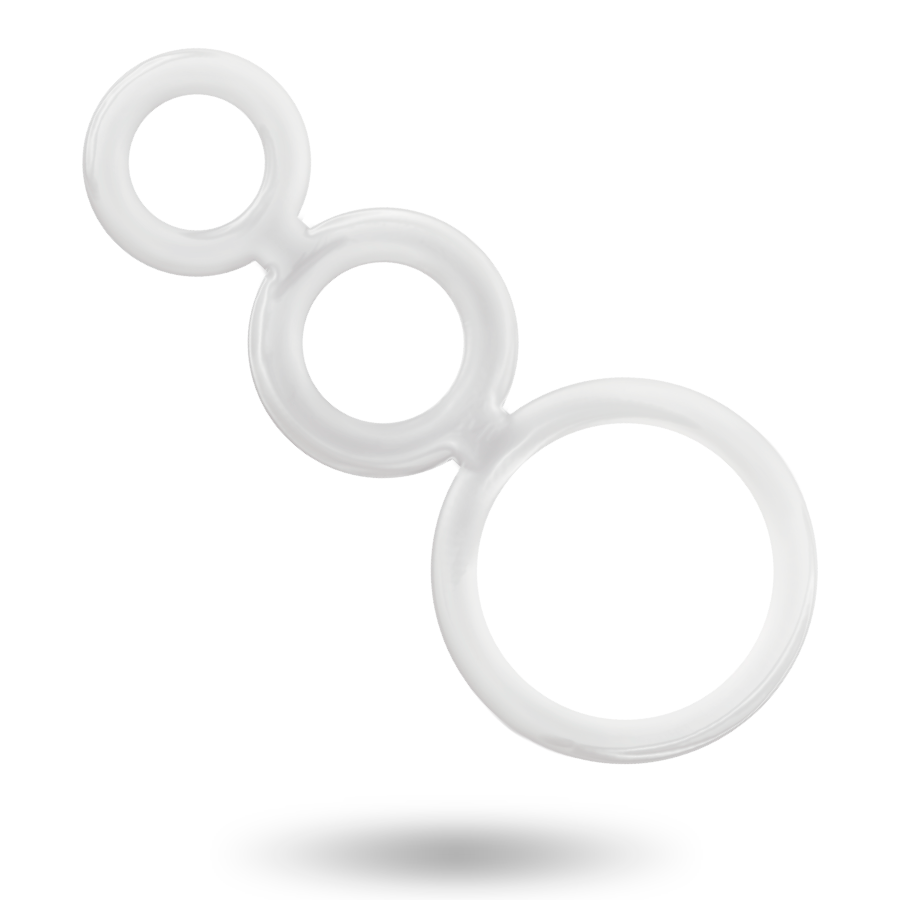 ADDICTED TOYS - RINGS SET FOR PENIS TRANSPARENT - Amore24