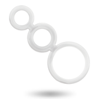 ADDICTED TOYS - RINGS SET FOR PENIS TRANSPARENT - Amore24