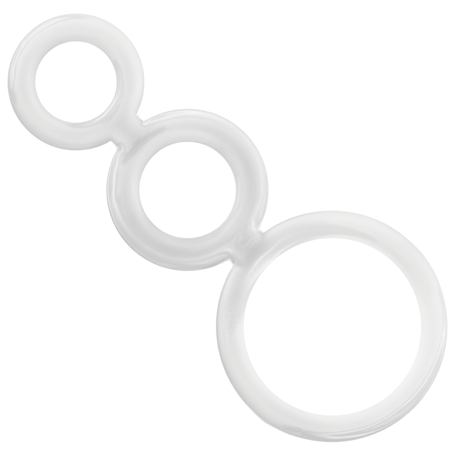 ADDICTED TOYS - RINGS SET FOR PENIS TRANSPARENT - Amore24