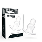 ADDICTED TOYS - SMALL ANAL DILATOR 7 CM - TRANSPARENT - Amore24
