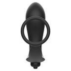ADDICTED TOYS - VIBRATORY ANAL PLUG WITH PENIS RING - Amore24