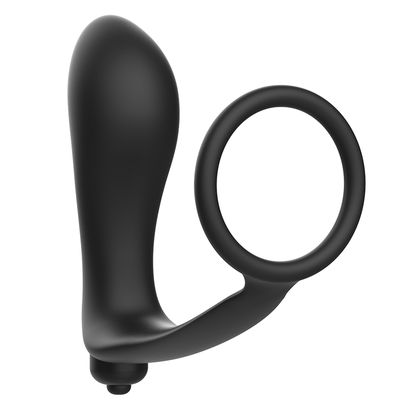 ADDICTED TOYS - VIBRATORY ANAL PLUG WITH PENIS RING - Amore24