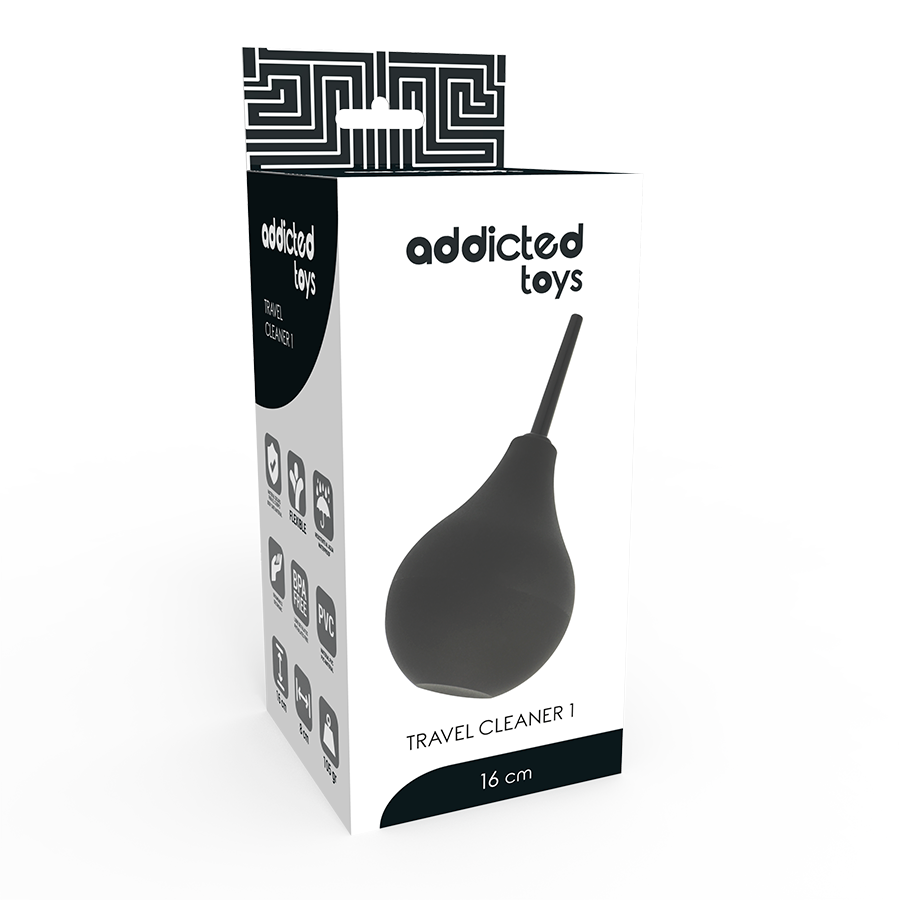 ADICCTED TOYS - ANAL DOUCHE BLACK - Amore24