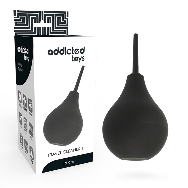 ADICCTED TOYS - ANAL DOUCHE BLACK - Amore24