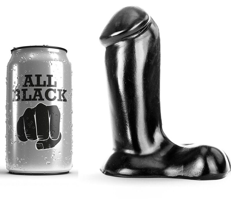 ALL BLACK - DILDO REALISTIC 14 CM - Amore24