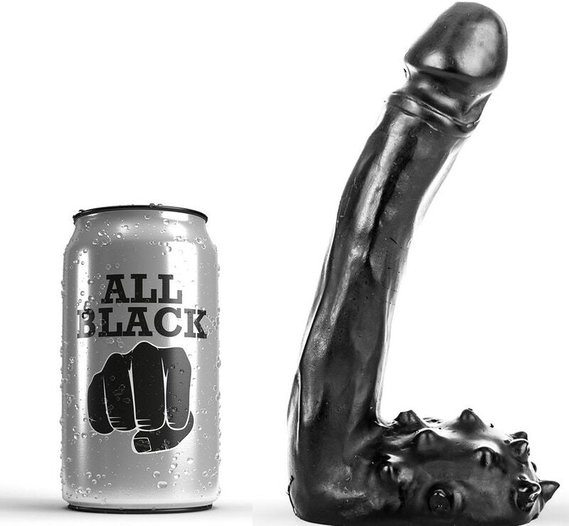 ALL BLACK - DILDO REALISTIC 19 CM - Amore24