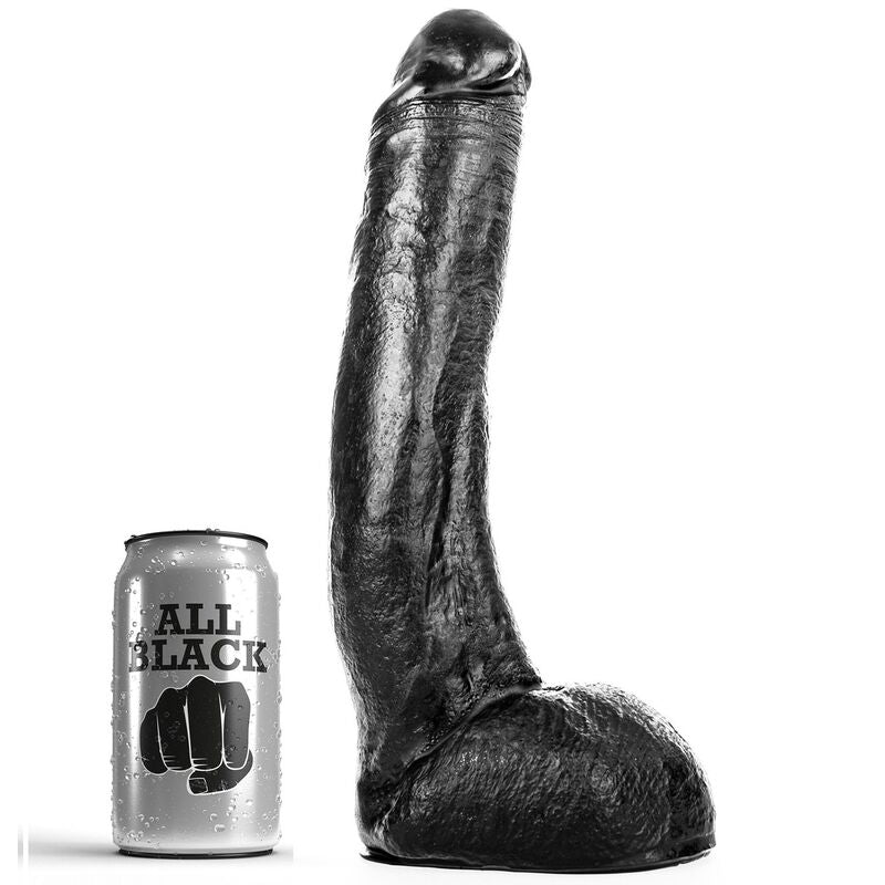 ALL BLACK - DONG 29 CM CURVADO - Amore24