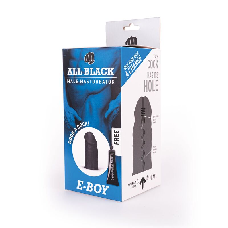 ALL BLACK - MASTUBADOR E-BOY - Amore24