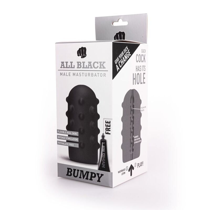 ALL BLACK - MASTURBATOR BUMPY - Amore24