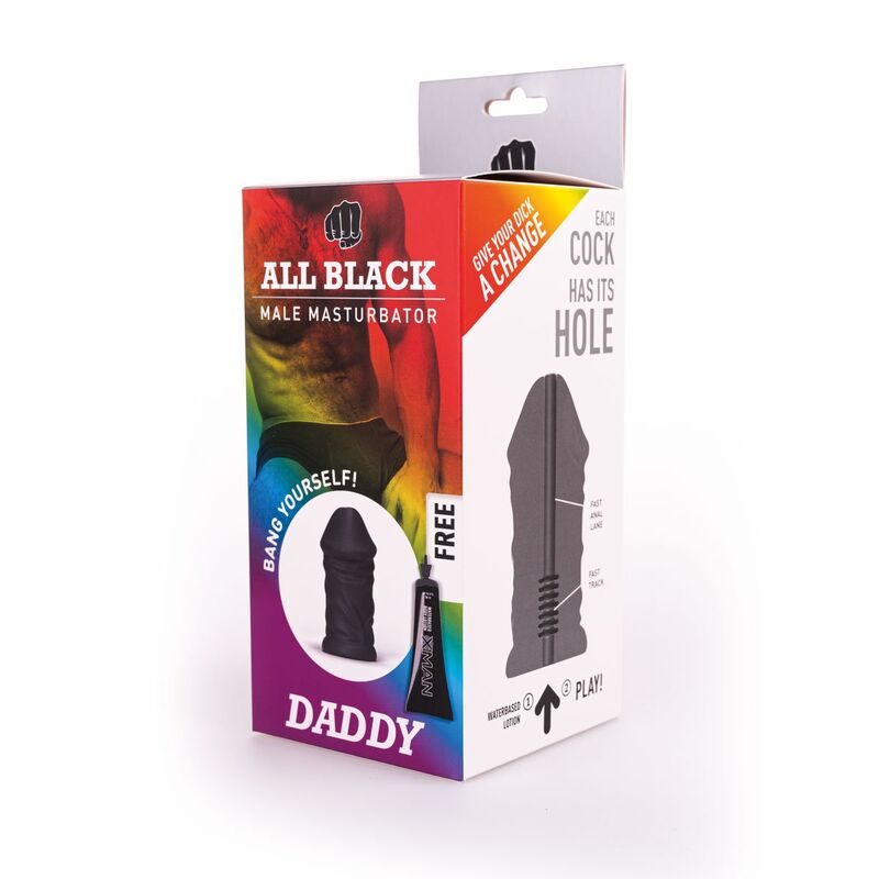 ALL BLACK - MASTURBATOR DADDY - Amore24