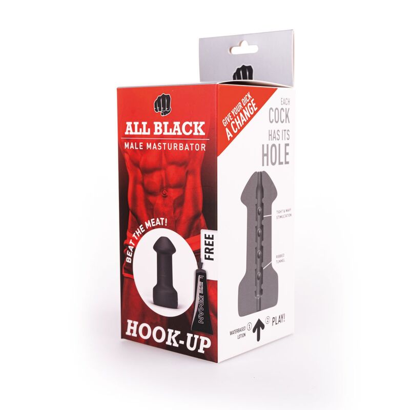 ALL BLACK - MASTURBATOR HOOK-UP - Amore24
