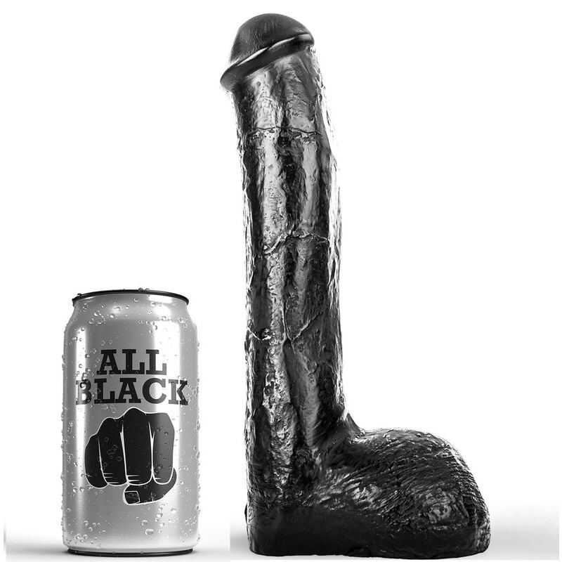 ALL BLACK - PENE REALISTIC ANAL 23 CM - Amore24