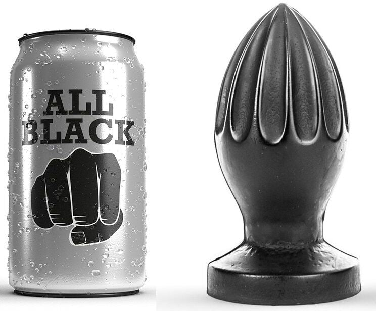 ALL BLACK - PLUG ANAL 12 CM - Amore24