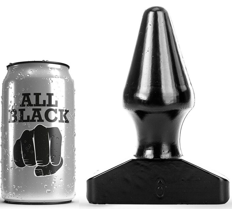 ALL BLACK - PLUG ANAL 15,5 CM - Amore24