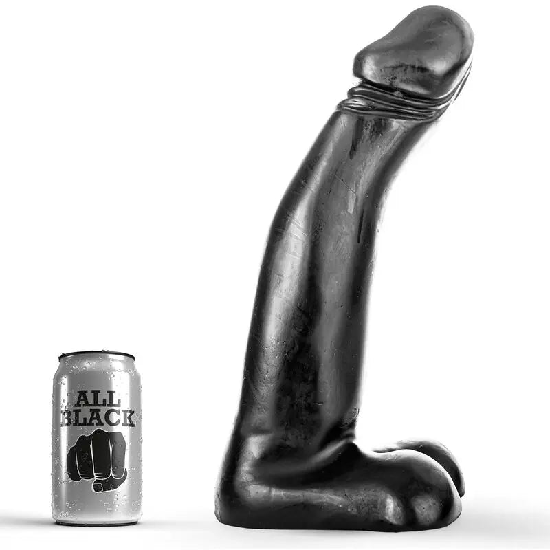 ALL BLACK - REALISTIC BLACK FISTING DILDO 29 CM - Amore24