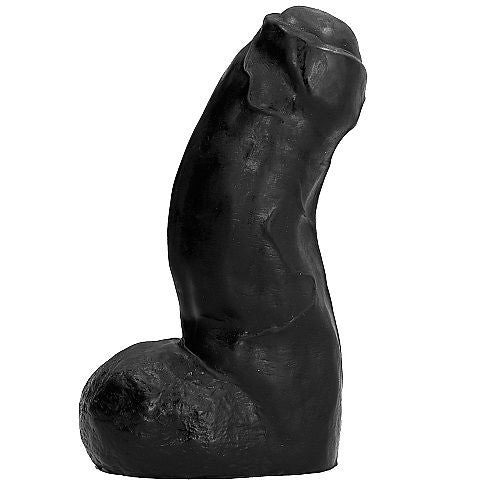 ALL BLACK - REALISTIC DONG BLACK 17 CM - Amore24
